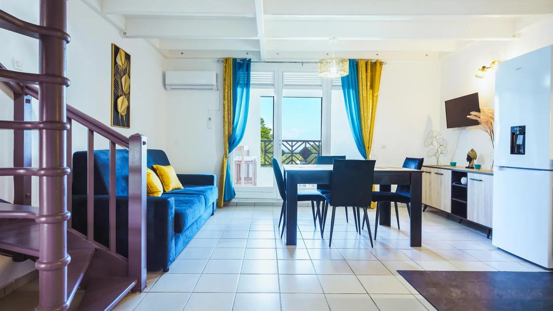 Charmant Duplex Avec Vue Mer Et Piscine - Le Goyave Le Gosier  0*, Le Gosier (Grande-Terre) Guadeloupe